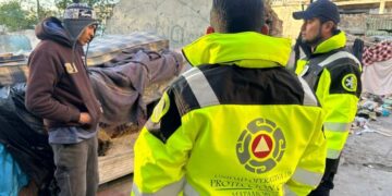 operativos contra onda gélida en Matamoros