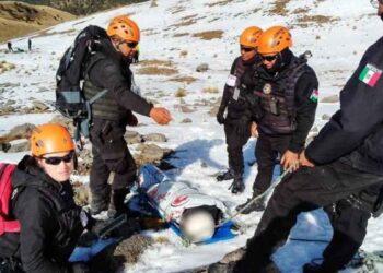 personas heridas Nevado Toluca