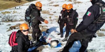 personas heridas Nevado Toluca