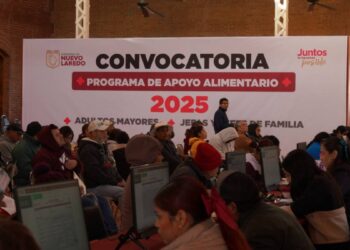 programa de apoyo alimentario Nuevo Laredo