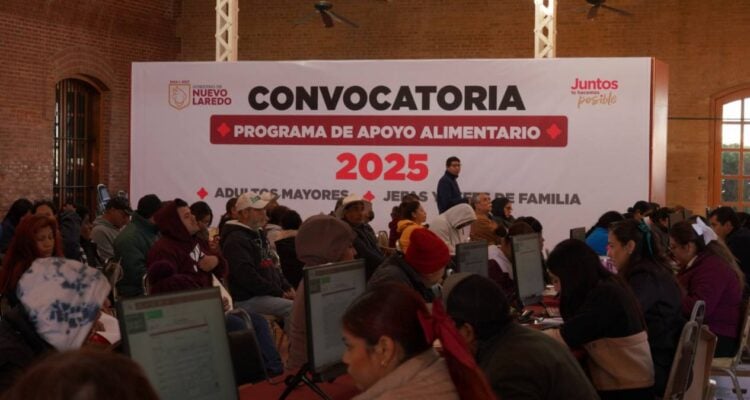 programa de apoyo alimentario Nuevo Laredo