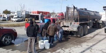 puntos de distribución de agua en nuevo laredo
