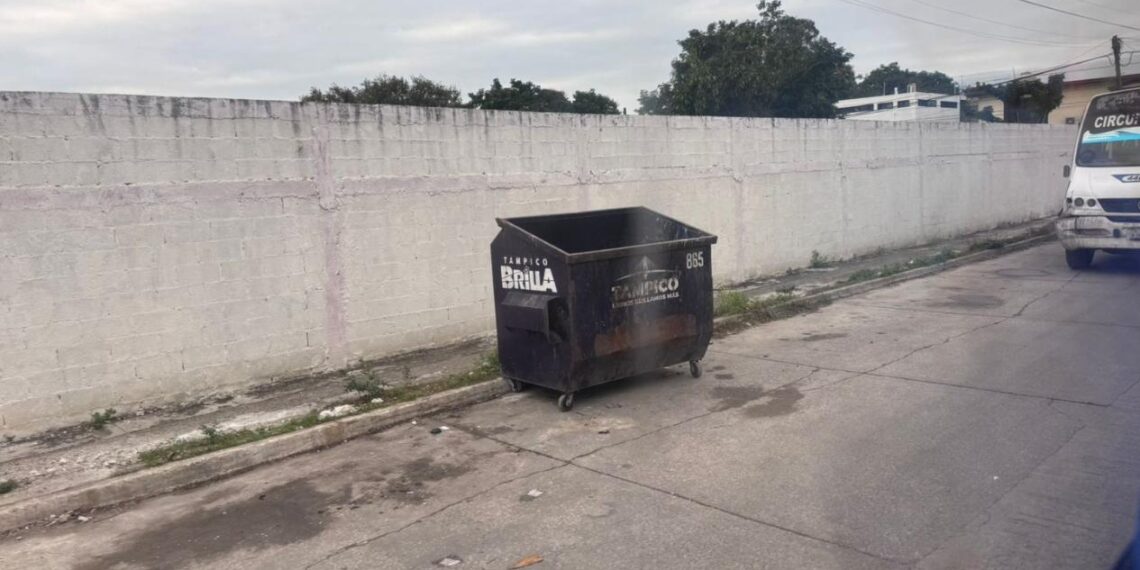 quitarán los contenedores de basura en Tampico
