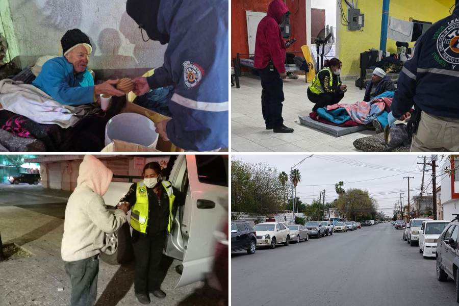 refugios temporales en Nuevo Laredo