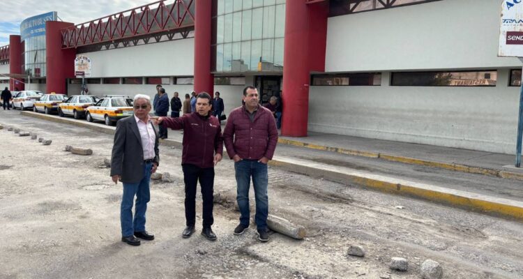 remodelación de la central de autobuses de victoria