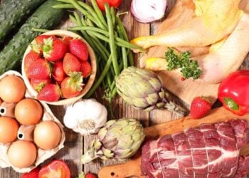 seleccionar ingredientes frescos platos