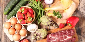 seleccionar ingredientes frescos platos