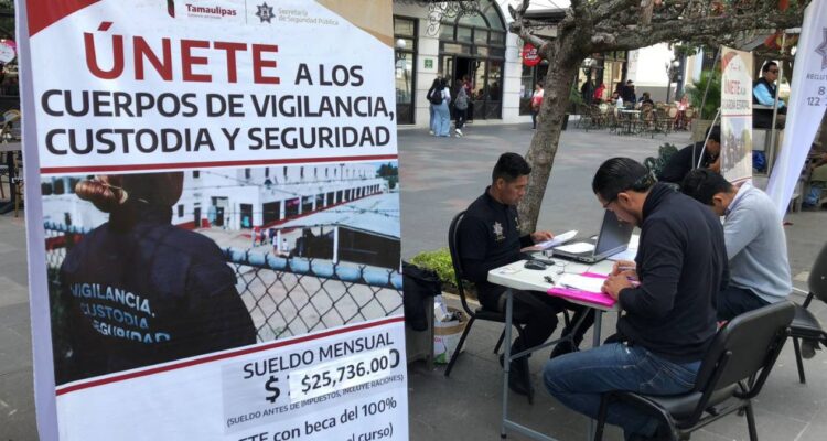 vacantes de policía Tamaulipas