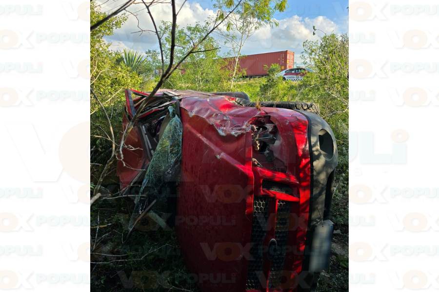 volcadura en el kilómetro 79