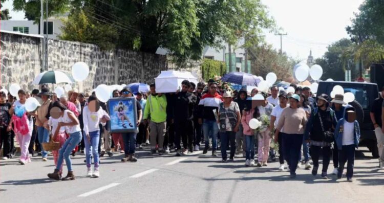 ¡Así despidieron a Génesis! La niña encontrada sin vida en casa de su vecino en Puebla