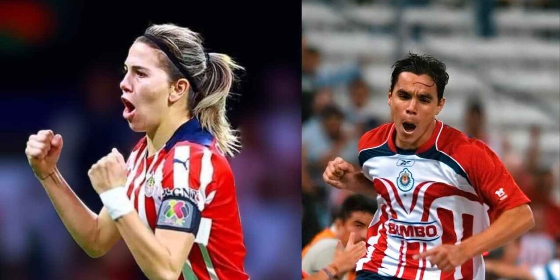 ¡Goleadora de las Chivas! Alicia Cervantes iguala récord histórico de Omar Bravo 