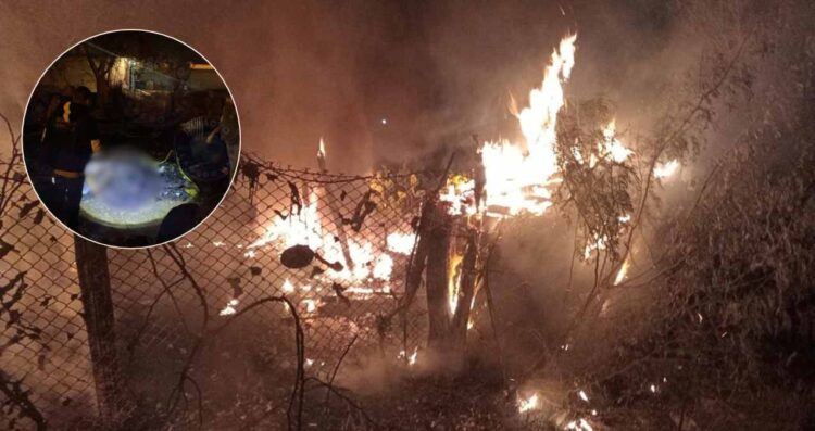 Incendio calcinado Nuevo Laredo