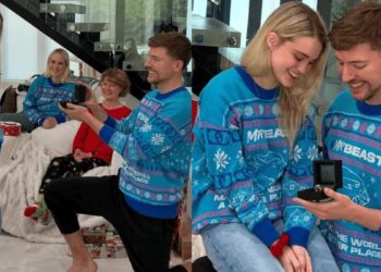¡MrBeast se compromete! Así fue la romántica propuesta a su novia en Año Nuevo