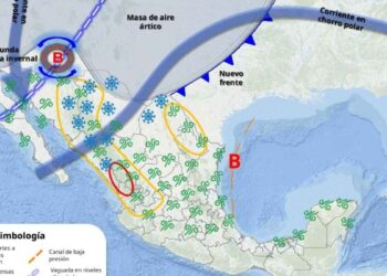 ¡Prepárate! Nuevo frente frío traerá lluvias y vientos fuertes a Tamaulipas