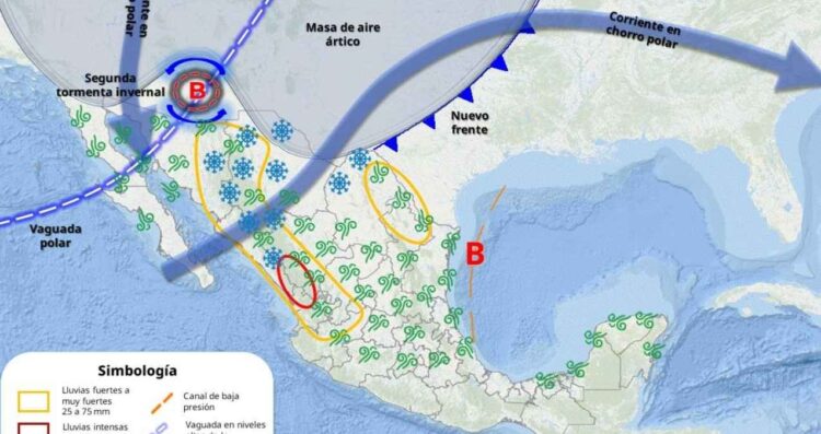 ¡Prepárate! Nuevo frente frío traerá lluvias y vientos fuertes a Tamaulipas