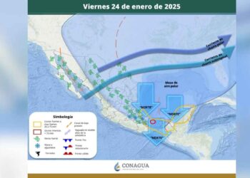 ¿Cómo estará el clima este viernes 24 de enero en México