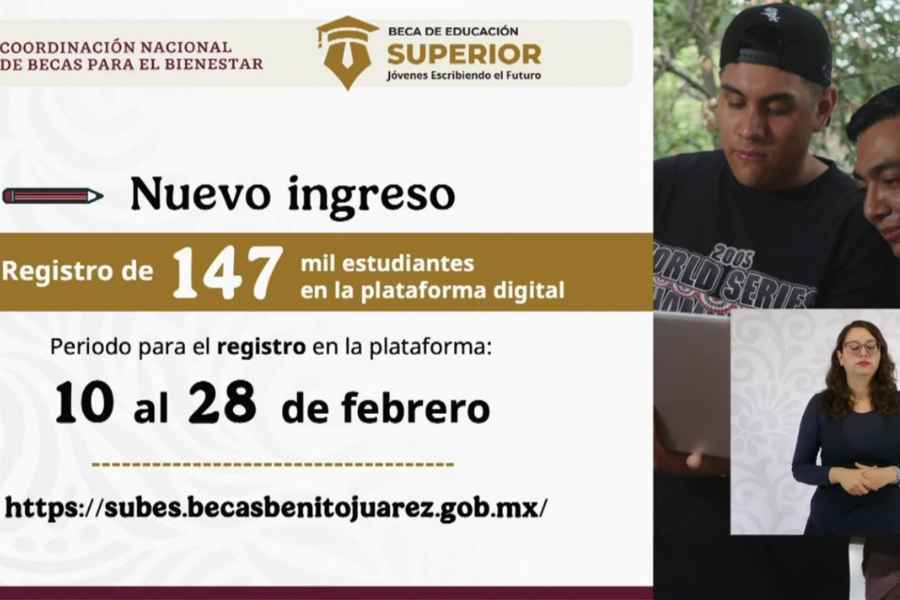 ¿Cuál es la fecha exacta para registrarse en la beca Jóvenes Escribiendo el Futuro 2025?