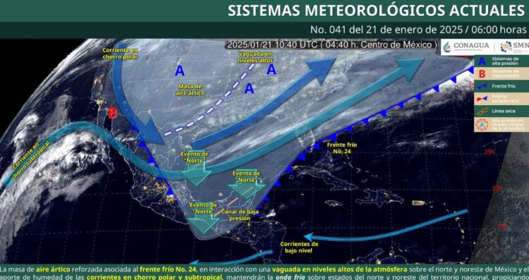 Clima en México: ¿Cuáles serán los estados que tendrán temperaturas de -5 y 0 grados HOY martes 21 de enero, según el SMN?