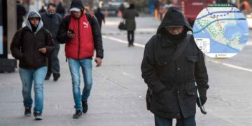 ¿Dónde habrá lluvias y bajas temperaturas este fin de semana por el Frente frío 25?