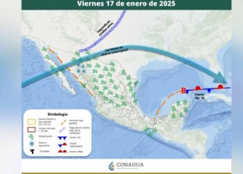 ¿Frío o calor Así estará el clima en México viernes 17 enero
