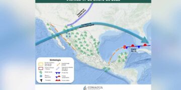 ¿Frío o calor Así estará el clima en México viernes 17 enero