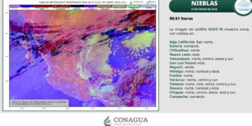 ¿Habrá lluvias fuertes HOY jueves 23 de enero en Tamaulipas?