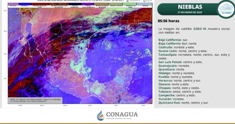 ¿Lluvias y bajas temperaturas afectarán en Tamaulipas por el Frente Frío No. 25?