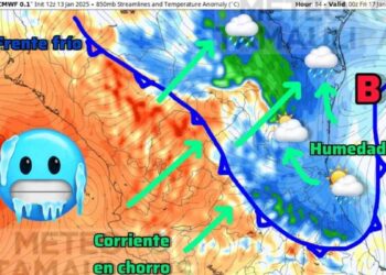 ¿Más frío para Tamaulipas Pronóstico del clima