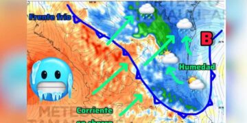 ¿Más frío para Tamaulipas Pronóstico del clima