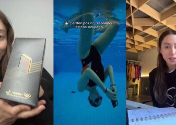 “hambreada” nadadora Regina Alférez