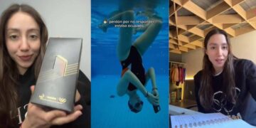 “hambreada” nadadora Regina Alférez