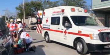 Abuelito cae accidente Matamoros