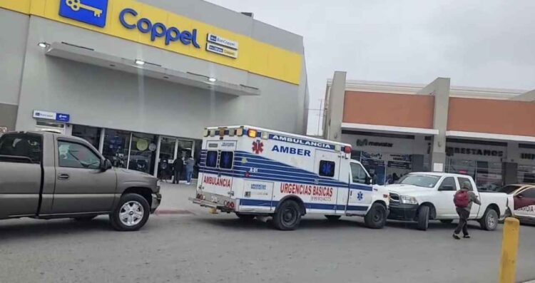 Abuelito pierde la vida mientras realizaba su pago en la tienda departamental Coppel en Reynosa, Tamaulipas