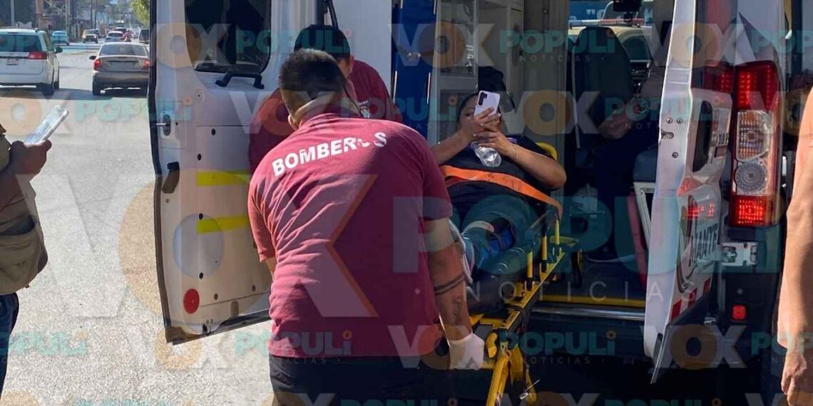 Accidente en El Mante deja dos mujeres lesionadas tras choque con camioneta