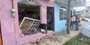 Accidente en La Borreguera deja una persona lesionada y daños materiales en Tampico