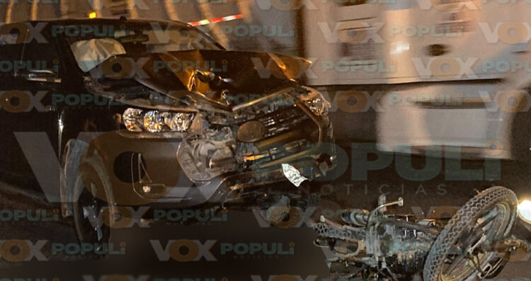Accidente entre un ebrio y dos jóvenes en Ciudad Victoria