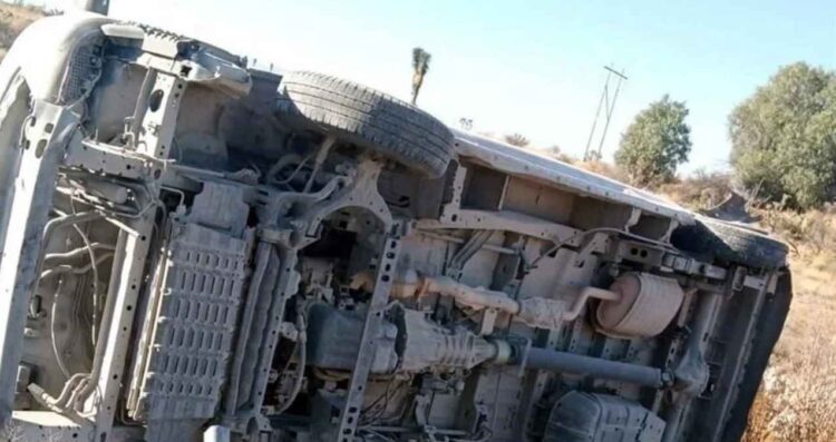 Accidente muerto heridos Galeana