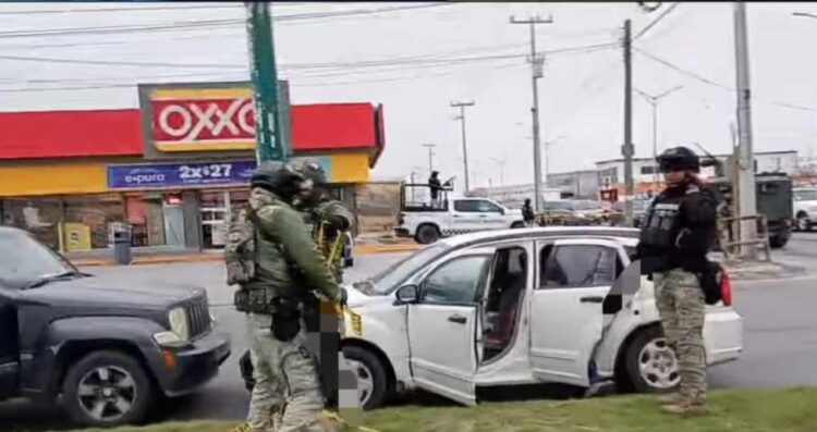 Accidente vial protagonizado por la Sedena en Nuevo Laredo