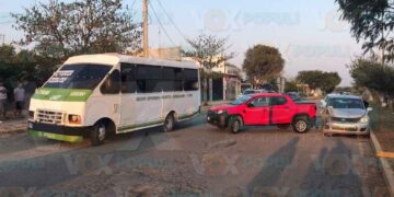 Acelerado conductor provoca fuerte choque múltiple en Ciudad Victoria