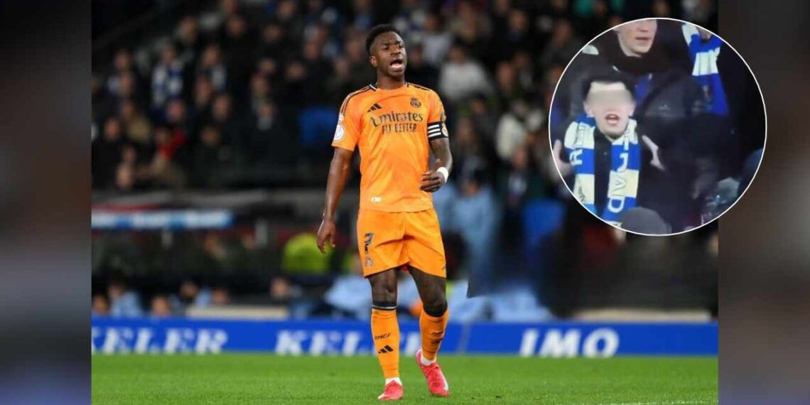 Aficionado es señalado por agresión racista contra el futbolista Vinicius en España