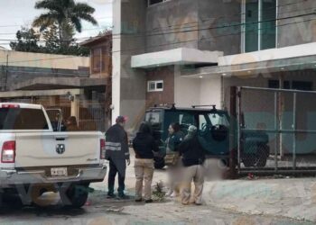 Albañil muere antes de llegar al hospital en Cd. Victoria, Tamaulipas; se encontraba realizando trabajos en un domicilio