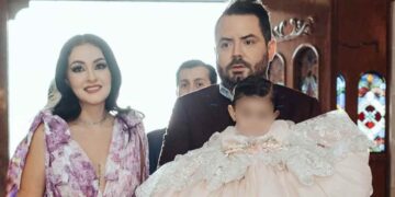 Alessandra Rosaldo reacciona emocionada al bautizo de Tessa Derbez