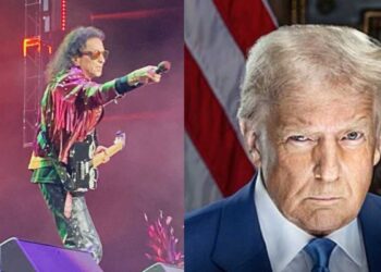 Alex Lora dedica canción a Donald Trump en su concierto de aniversario en CDMX