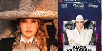 Alicia Villarreal reaparece y lanza mensaje en redes sociales