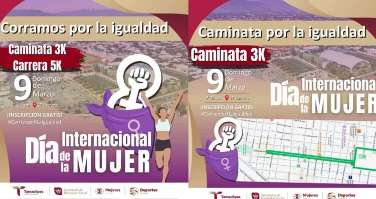 Alistan conmemoración del Día Internacional de la Mujer