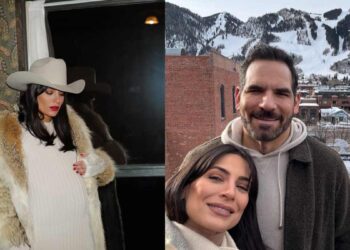 Ana Brenda Contreras y Zacarías Melhem disfrutan sus vacaciones previas a la llegada de su bebé
