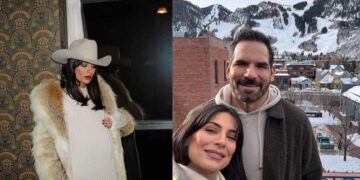 Ana Brenda Contreras y Zacarías Melhem disfrutan sus vacaciones previas a la llegada de su bebé