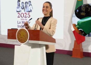 Anuncia Claudia Sheinbaum que su meta es dejar el precio de la gasolina por debajo de los 24 pesos por litro