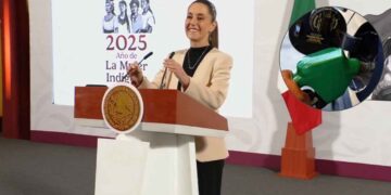 Anuncia Claudia Sheinbaum que su meta es dejar el precio de la gasolina por debajo de los 24 pesos por litro