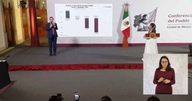 Aranceles impuestos al acero y aluminio son una “mala idea”, afirma Marcelo Ebrard